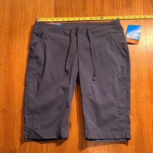 Columbia Charcoal Drawstring Shorts